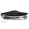 Eevelle Silvercloud Boat Cover SKI BOAT Low Profile Windshield Inboard 19' 6in. L 96in. W Charcoal SCSK1996-CHL - alternate 1